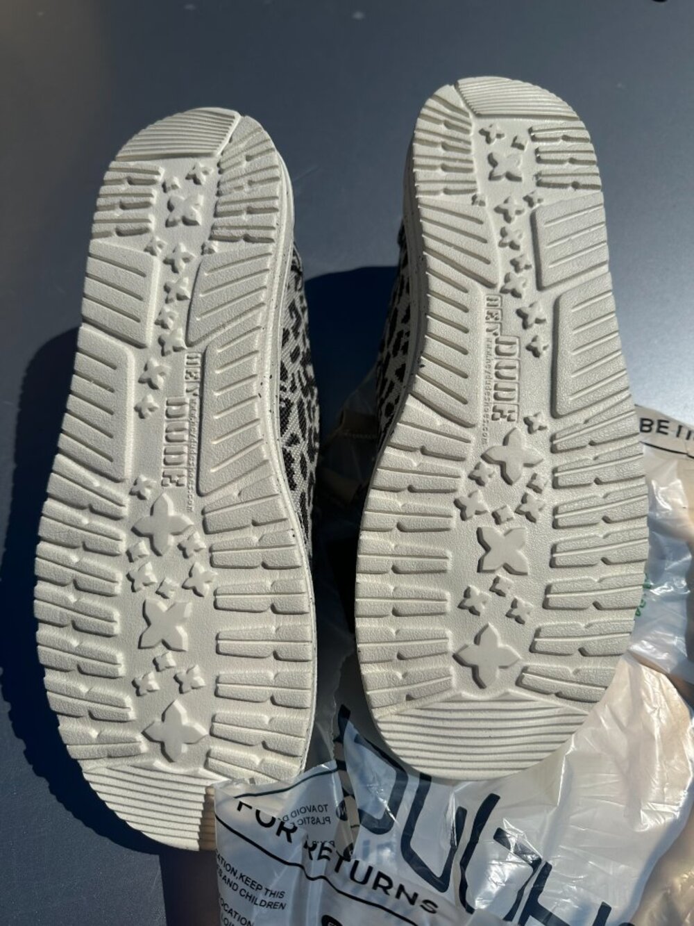 HEY DUDE WENDY CHEETAH GREY 10 - Picture 5 of 5